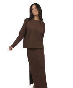 Banter Skirt Chocolate