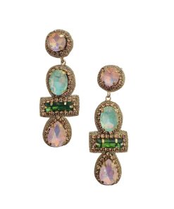 Dolly Green Gem Earring