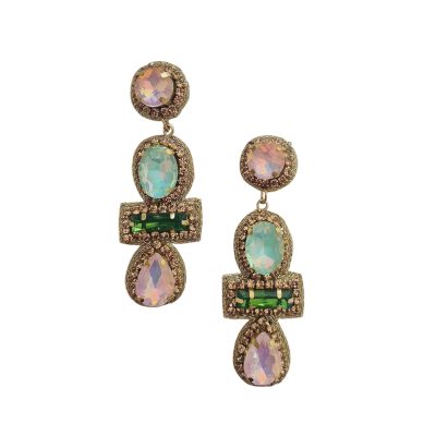 Dolly Green Gem Earring