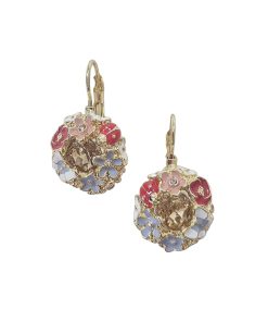 Rose Garden Drop Earring Amber
