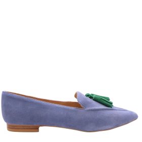 Palace Shoe / Cobalt & Emerald Suede