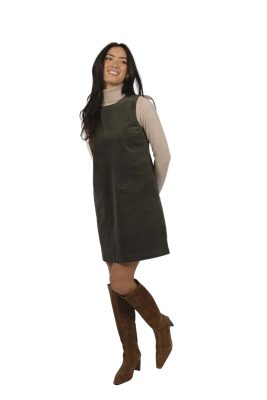 Nova Cord Dress / Khaki